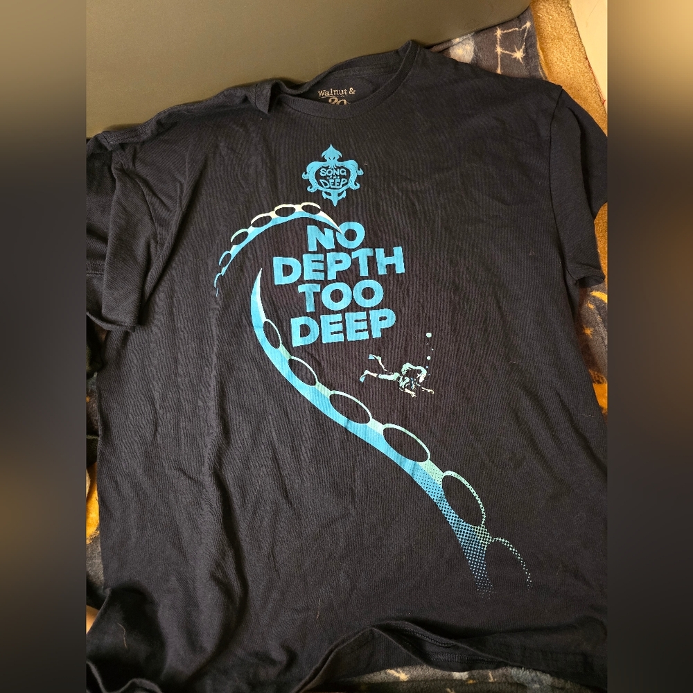 Walnut & 39th x BioWorld Merch XL Game Stop Official Promo Tee No Depth Too Deep